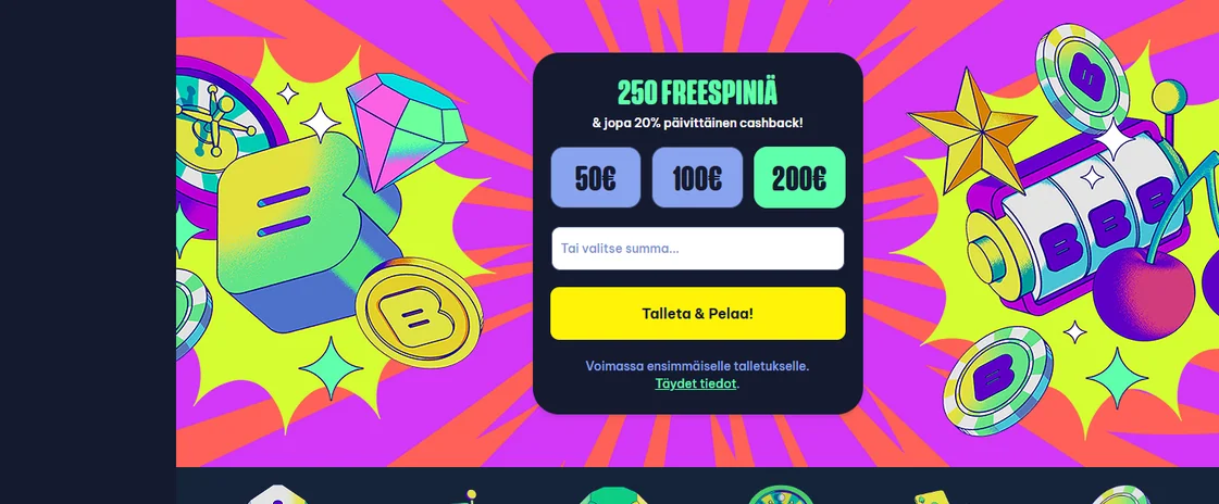 Lunasta Blingi Casino bonus