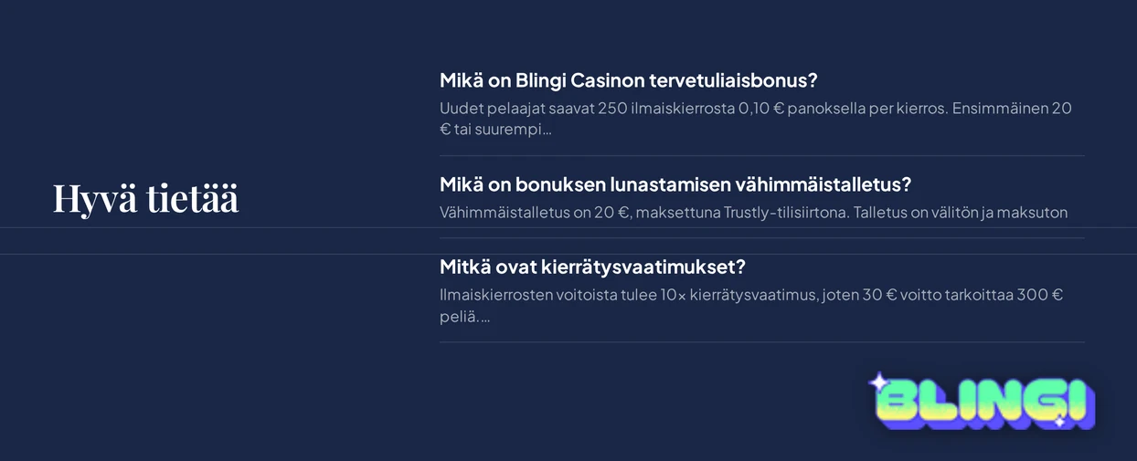 Tervetuliaisbonus-UKK-vastaukset lue.